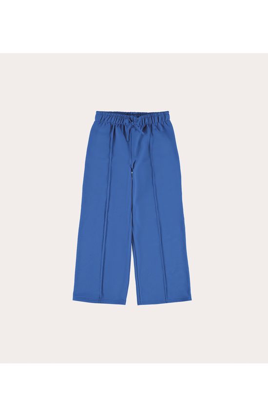 Calça Infantil Menina Pantalona Em Moletom Flanelado Malwee Kids