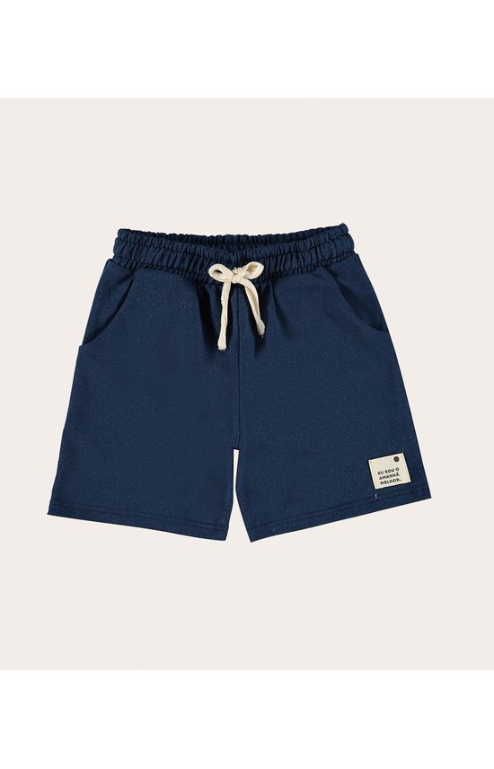 Bermuda Infantil Unissex Em Moletom Desfibrado Malwee Kids