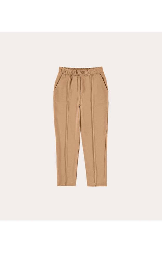 Calça Infantil Menino Alfaiataria Em Moletinho Malwee Kids