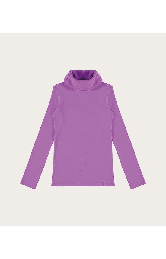 Blusa Infantil Menina Manga Longa Em Ribana Malwee Kids