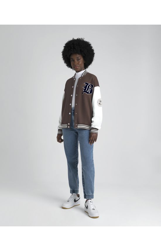 Jaqueta Bomber Feminina Brooklyn Em Moletom - ENFIM