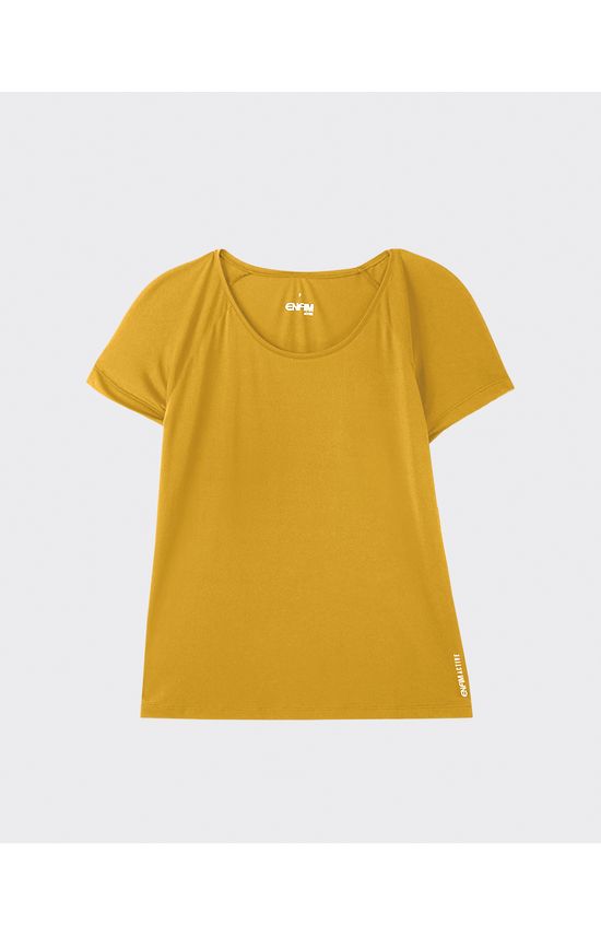 Blusa Baby Look Feminina Cava Raglan Em Malha Dry - ENFIM
