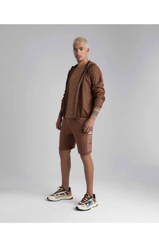 Bermuda Masculina Beat Your Limit Em Moletom Stretch Flanelado - ENFIM