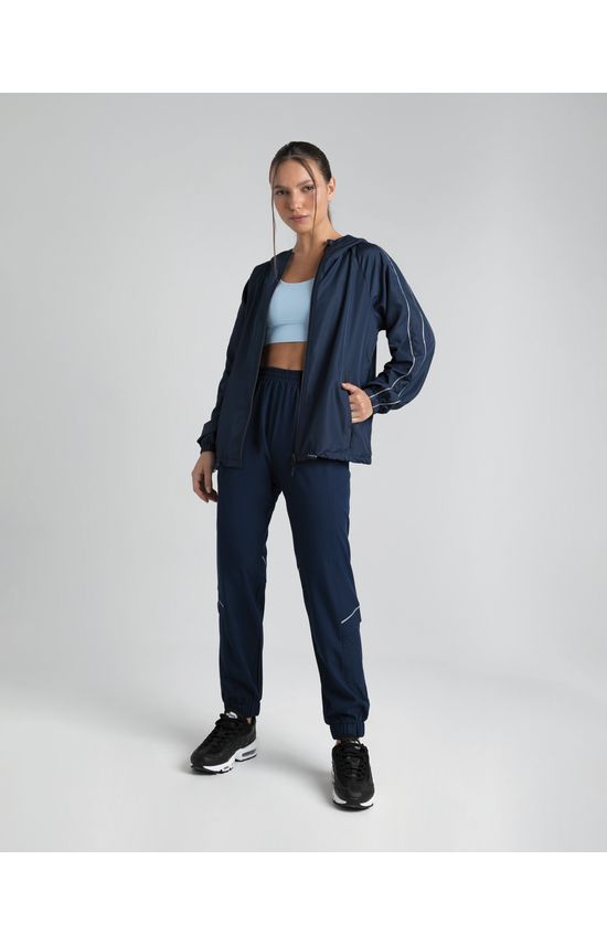 Calça Jogger Feminina Bolso Nas Costas Em Tafetá - ENFIM