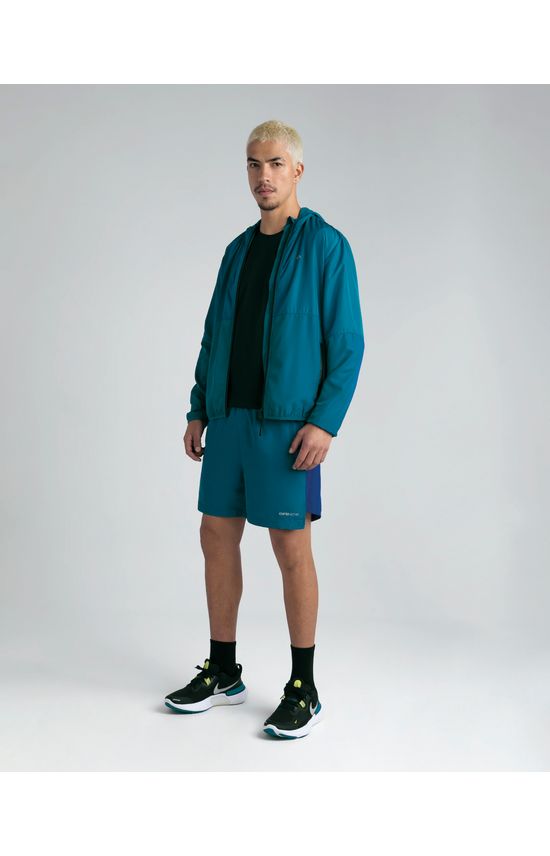 Shorts Masculino Recorte Lateral Em Tafetá - ENFIM