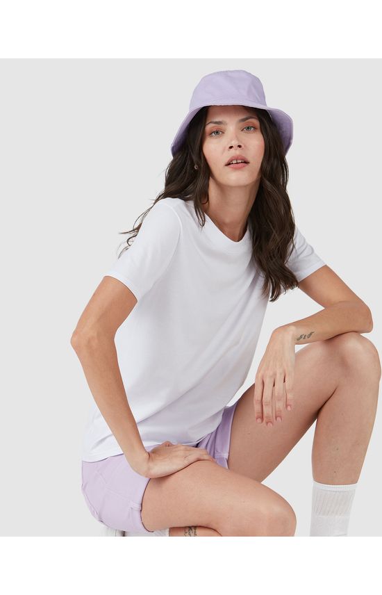 Blusa Básica Feminina Oversized Em Algodão