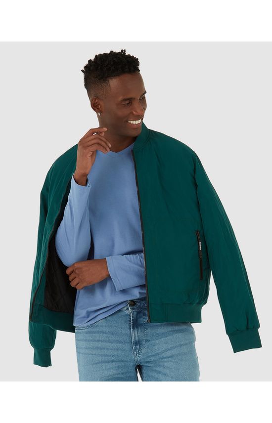Camiseta Básica Masculina Decote V Manga Longa Em Algodão
