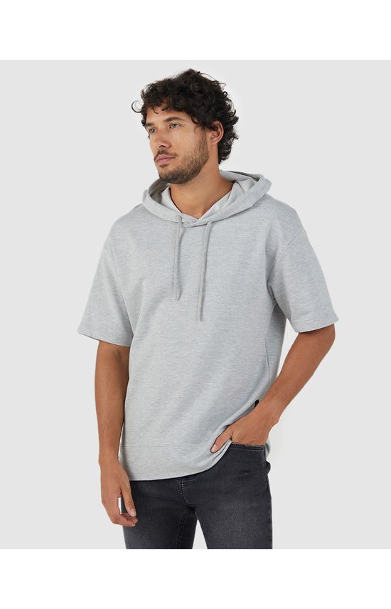 Camiseta Box Masculina Com Capuz Em Moletom Flanelado