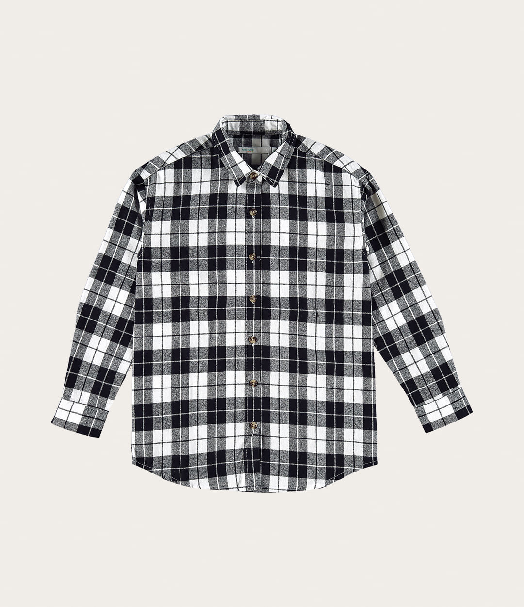 Camisa Infantil Menina Xadrez em Flanela Malwee Kids