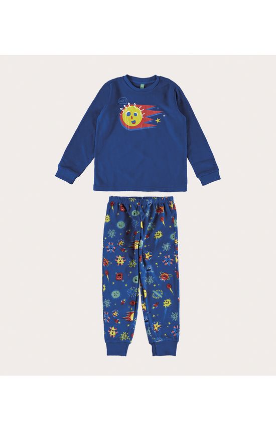 Pijama Infantil Menino Olá!! Em Soft Malwee Kids