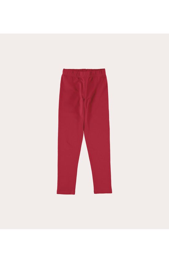 Calça Legging Infantil Moletom Stretch Flanelado Malwee Kids