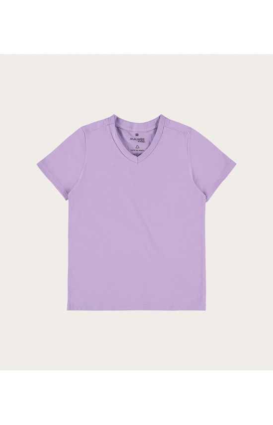 Camiseta Infantil Menino Decote V Em Algodão Malwee Kids