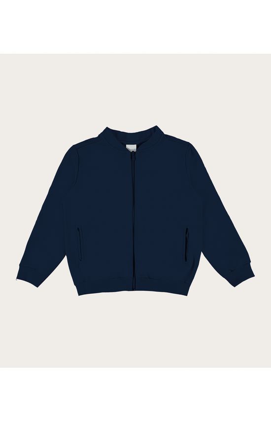 Jaqueta Infantil Unissex Moletom Flanelado Malwee Kids
