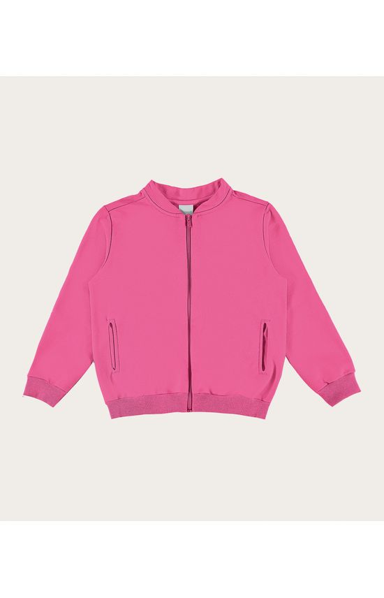 Jaqueta Infantil Unissex Moletom Flanelado Malwee Kids
