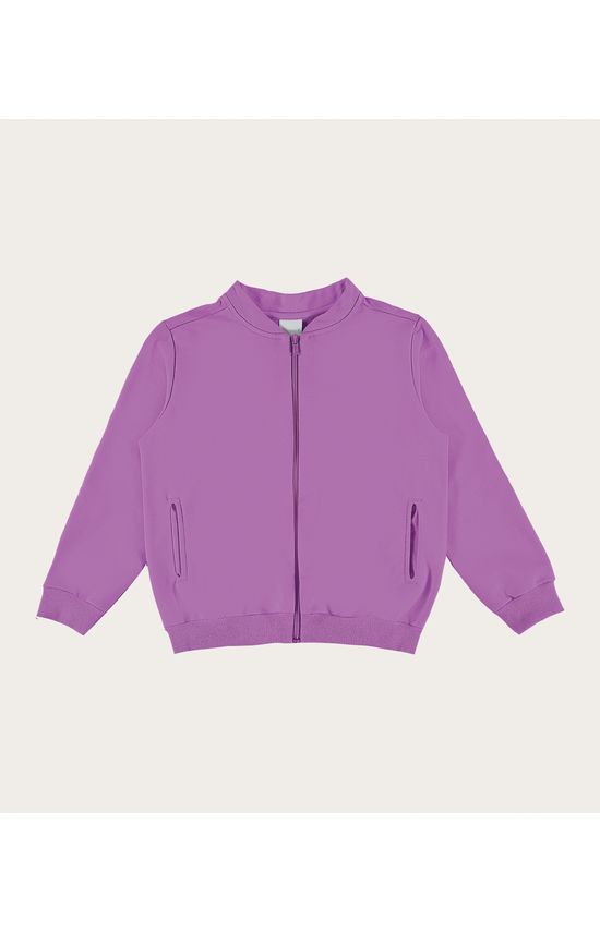 Jaqueta Infantil Unissex Moletom Flanelado Malwee Kids