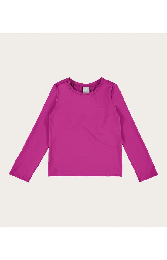 Blusa Infantil Unissex Manga Longa Em Malha Térmica Malwee Kids