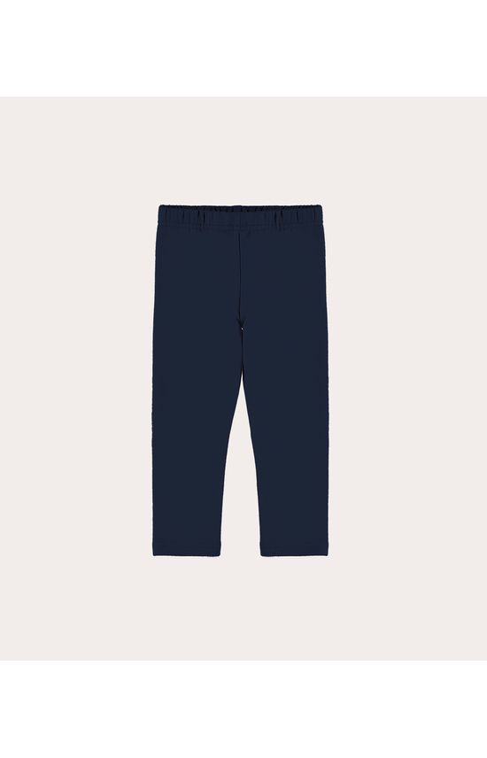 Calça Legging Bebê Em Moletom Stretch Flanelado Malwee Kids