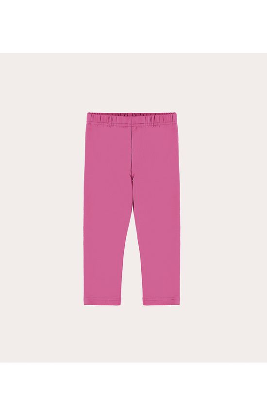 Calça Legging Bebê Em Moletom Stretch Flanelado Malwee Kids