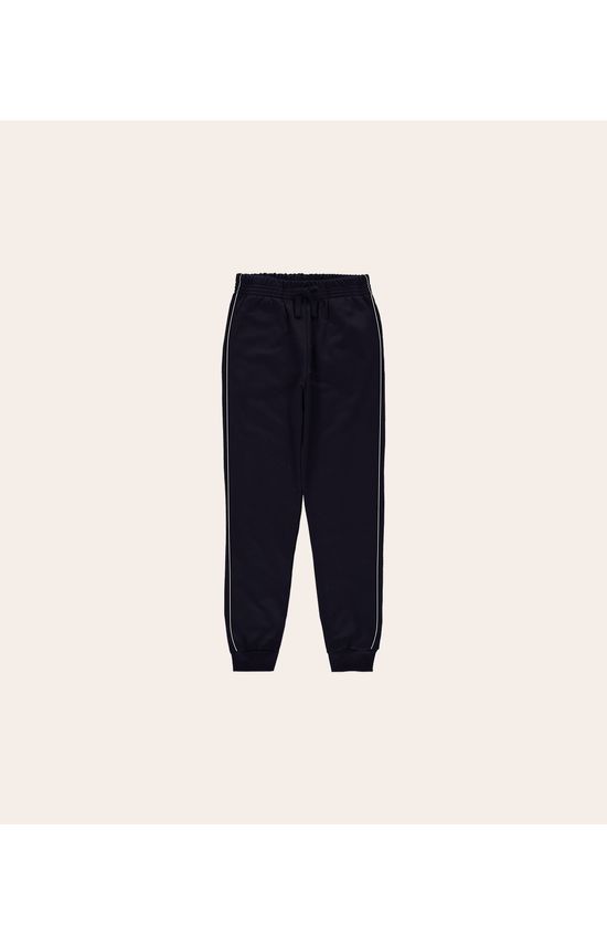 Calça Menina Jogger Em Moletom Flanelado Malwee Kids