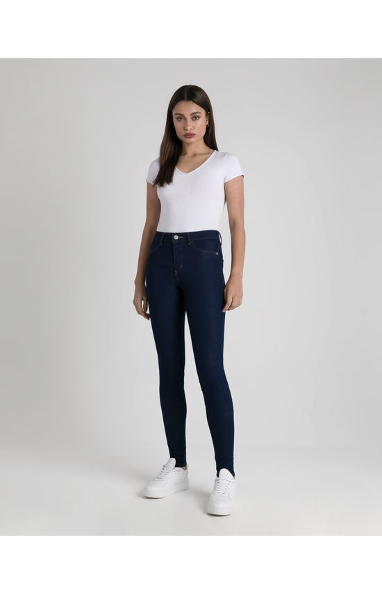 Calça Feminina Skinny Em Jeans Com Elastano - ENFIM
