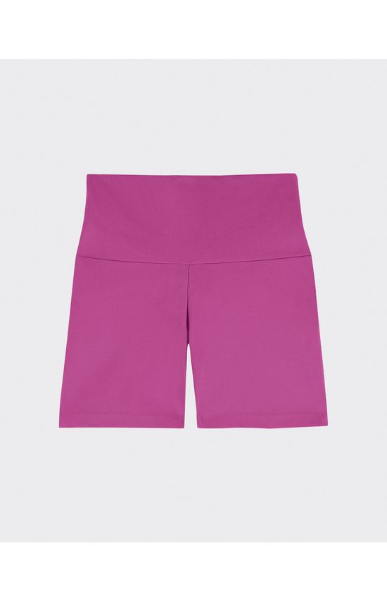 Shorts Biker Feminino Cintura Alta Malha Com Proteção UV50+ - ENFIM