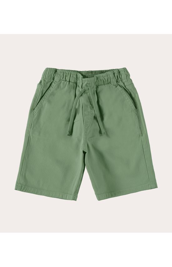 Bermuda Infantil Menino Sarja Com Elastano Malwee Kids