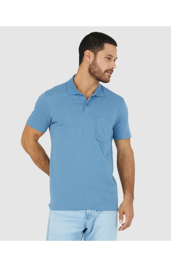 Camisa Polo Básica Masculina Gola Esporte Em Algodão