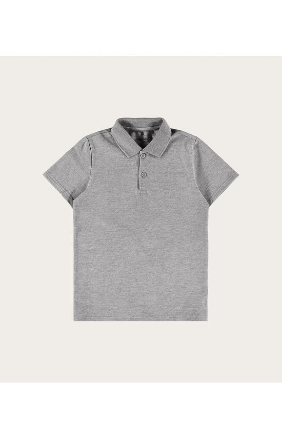 Camisa Polo Infantil Menino Em Piquê Premium Malwee Kids