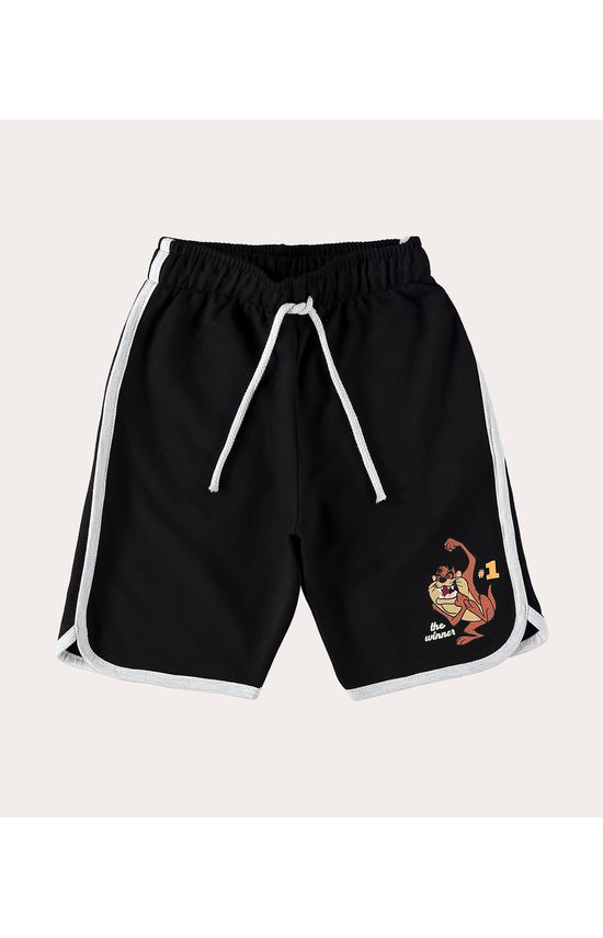 Bermuda Infantil Menino Looney Tunes® Em Moletinho Malwee Kids