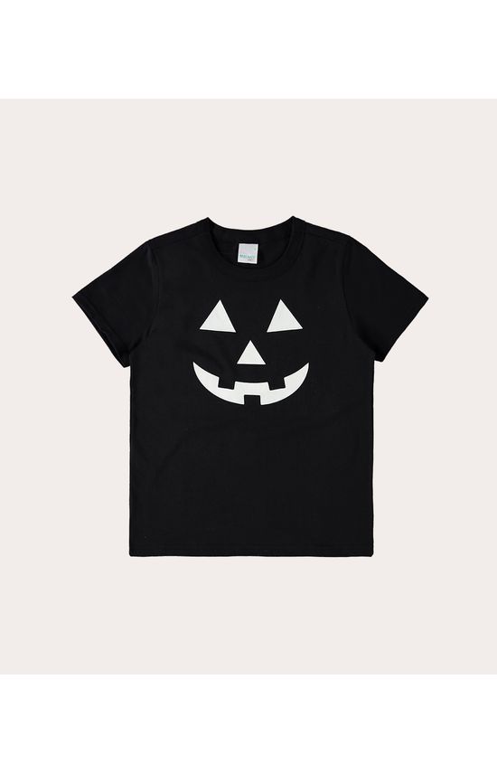 Camiseta Infantil Unissex Halloween Com Bolsa Temática Malwee Kids