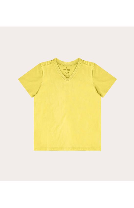 Camiseta Infantil Menino Decote V Em Algodão Malwee Kids