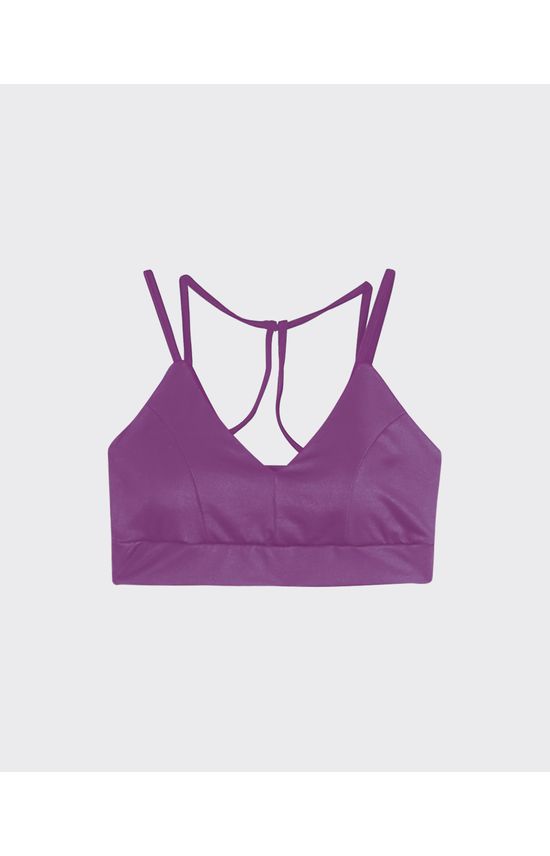 Top Esportivo Triângulo Strappy Em Malha Dry - ENFIM
