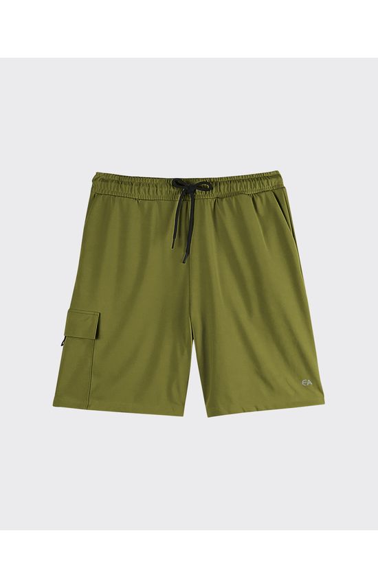 Bermuda Masculina Bolso Lateral Em Poliamida Com Dry - ENFIM