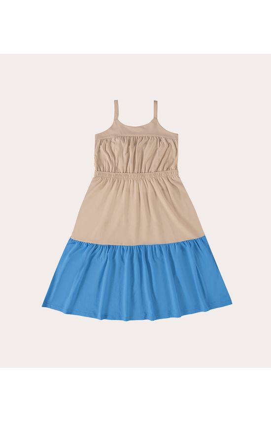 Vestido Infantil Midi Em Algodão Malwee Kids