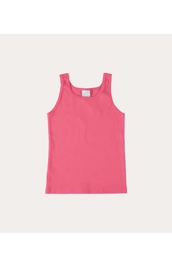 Blusa Infantil Menina Alça Média Em Ribana Conforto Malwee Kids