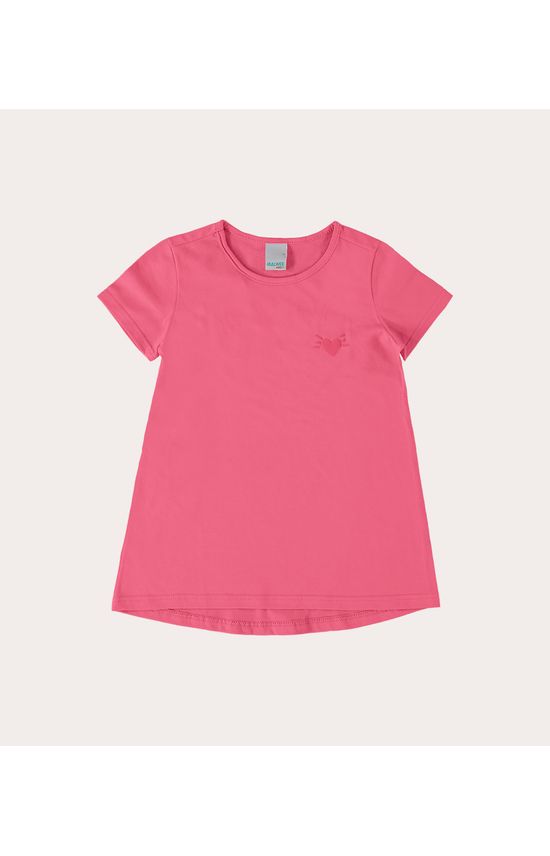 Blusa Infantil Menina Mullet Em Meia Malha Malwee Kids