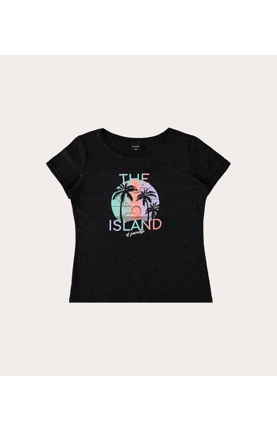 Blusa Infantil Menina em Malha Botonê Malwee Kids