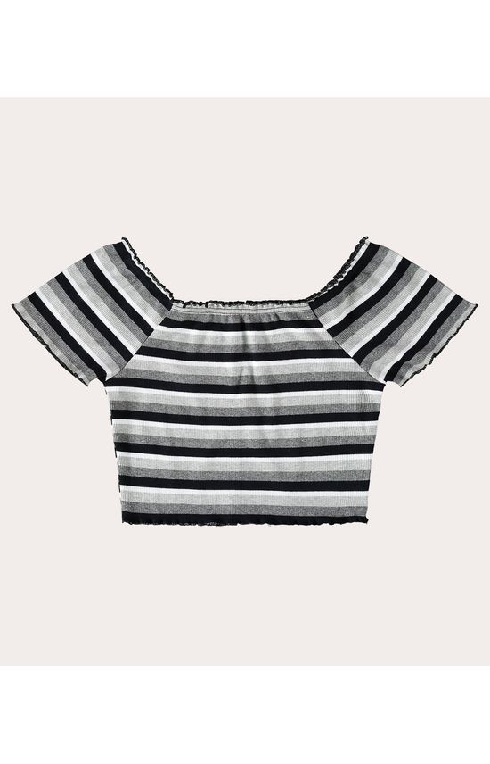 Blusa Infantil Menina Cropped Ribana Listrada Malwee Kids