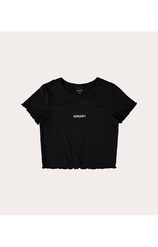 Blusa Infantil Menina Viscose Canelada Malwee Kids