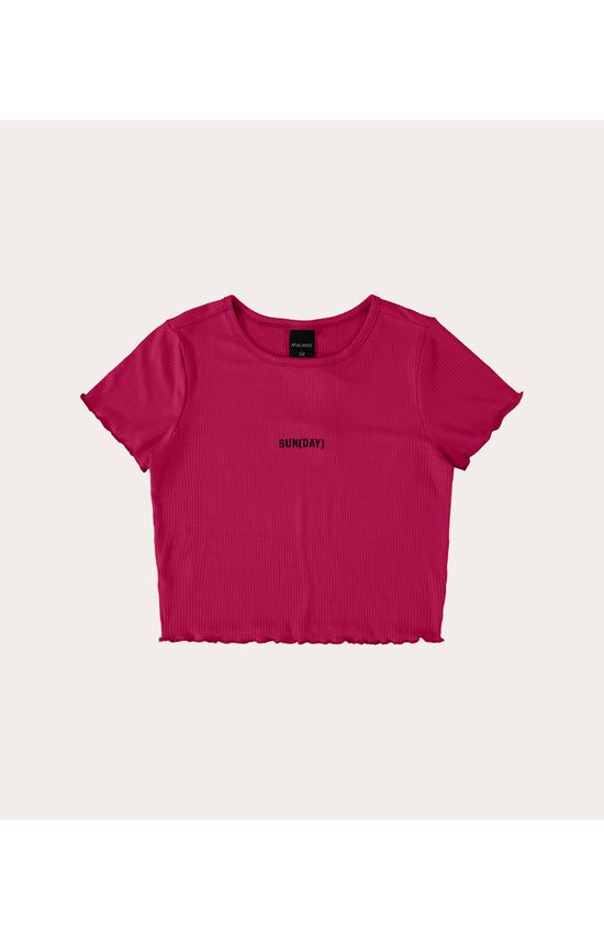 Blusa Infantil Menina Viscose Canelada Malwee Kids