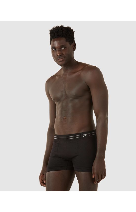 Cueca Masculina Boxer Sem Costura Em Poliamida