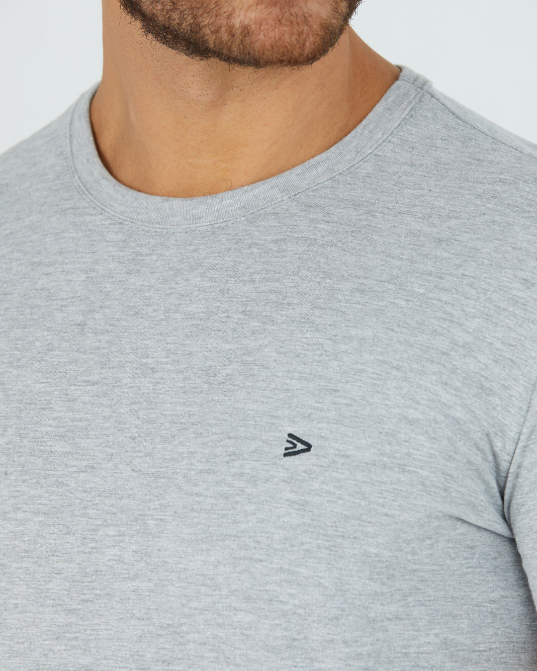 Camiseta Básica Masculina Slim Em Algodão - Imagem 13
