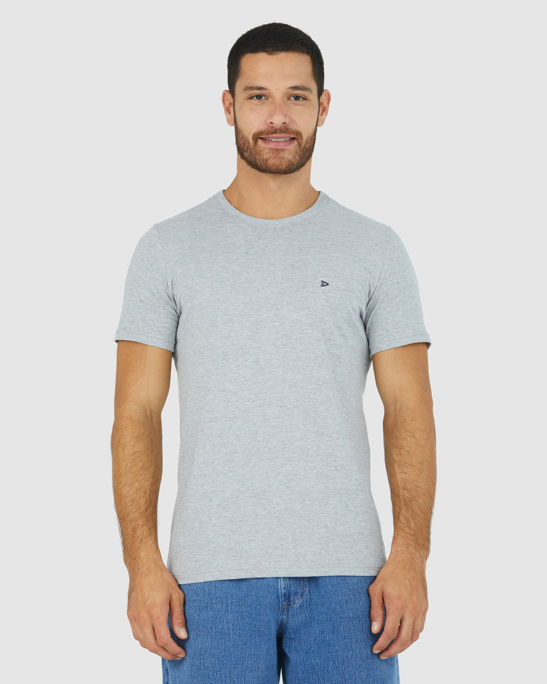 Camiseta Básica Masculina Slim Em Algodão - Imagem 29