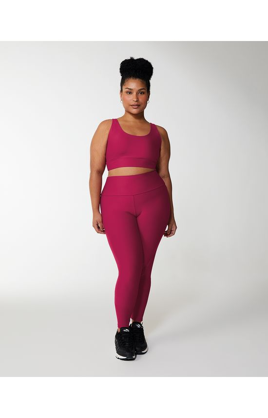 Calça Legging Feminina Plus Size Em Malha Com Proteção UV50+ - ENFIM