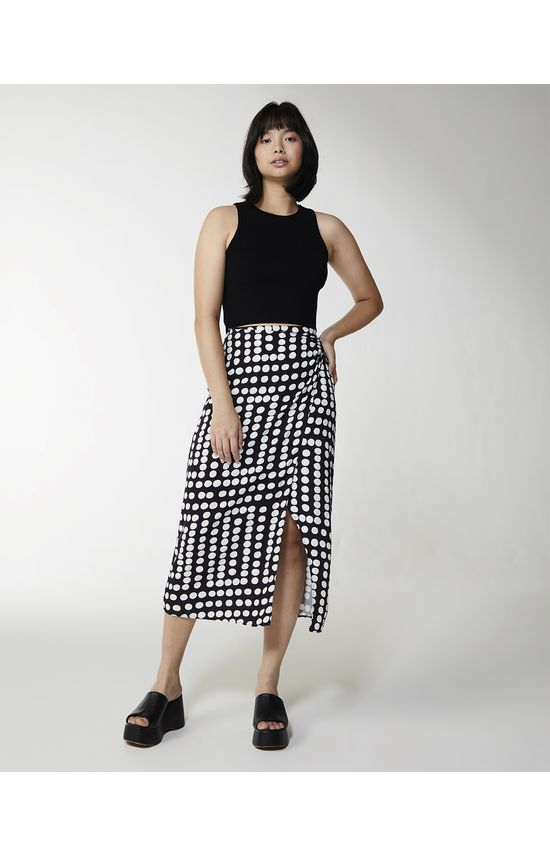 Blusa Cropped Cut Out Feminina Em Tricô Canelado