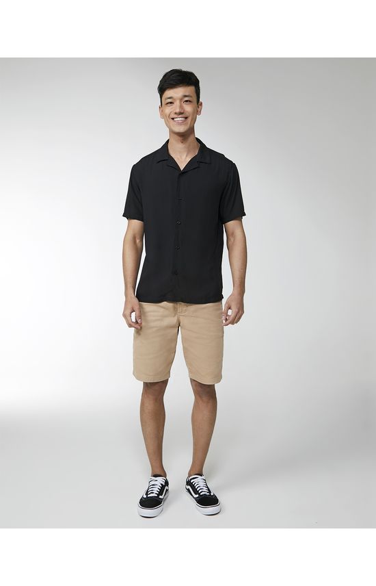 Bermuda Chino Masculina Em Sarja Com Elastano - ENFIM