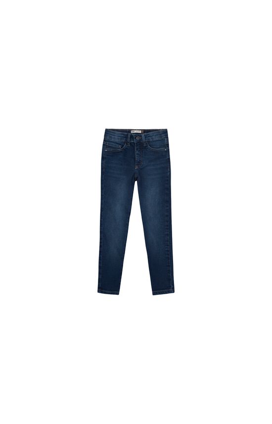 Calça Menino Slim Em Jeans Com Elastano - Carinhoso