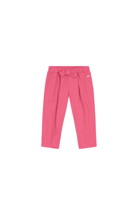Calça Menina Malha Texturizada - Carinhoso