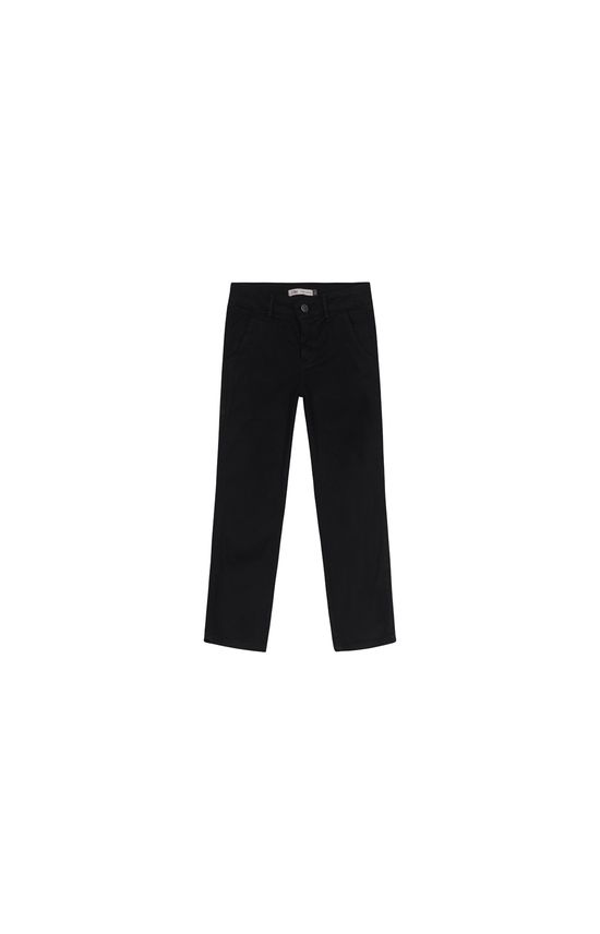 Calça Menino Chino Em Sarja Com Elastano Carinhoso
