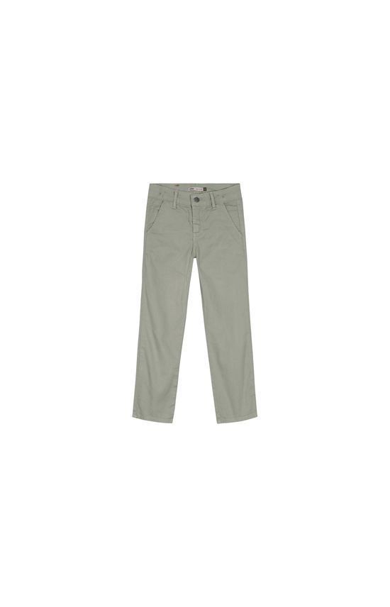 Calça Menino Chino Em Sarja Com Elastano Carinhoso